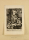 Portrét Marie Rakouské [Cornelis Galle (1615-1678)]