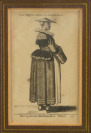 Námořníkova žena z Amsterdamu z cyklu Theatrum Mulierum and Aula Veneris [Václav Hollar (1607-1677)]