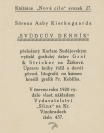 Vier Bibliophilien mit Illustrationen von F. Kobliha [František Kobliha (1877-1962)]
