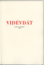 Vidévdát (Vendidad) [Oldřich Kulhánek (1940-1913)]