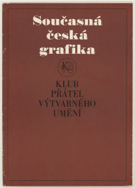 Zeitgenössische tschechische Grafik, Grafikblatt von K. Lhoták [Kamil Lhoták (1912-1990)]