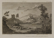 Krajina s řekou a mostem [Jan Jiří Balzer (1738-1799) Norbert Grund (1717-1767)]