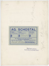 Zwei Fotografien von AG Schostal [Bernd Lohse (1911-1996) Elisabeth Hase (1905-1991)]