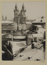 Prague, The Old Town Square in Winter [Rudolf Laffar]