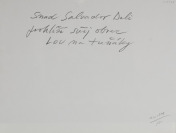 Snad Salvador Dali prohlíží svůj obraz Lov na tuňáky [Václav Chochola (1923-2005)]