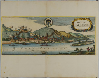 View of the Town of Bacharach [Václav Hollar (1607-1677)]