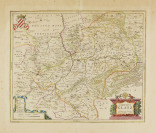Mapa Kladska [Johannes Janssonius (1588-1664) Jonas Scultetus (1603-1664)]