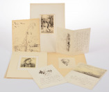 Soubor kreseb, grafik a korespondence [Max Švabinský (1873-1962)]