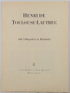 Lithografien [Henri de Toulouse-Lautrec (1864-1901)]