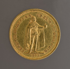 Zlatá mince 10 korun