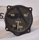 0075 Fl.22237 Fahrtmesser 1940, Rychloměr 0-200 km/h, original W-L []
