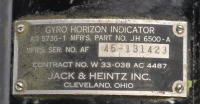 0114 JH6500-A Jack and Heintz Gyro Horizon Indicator []