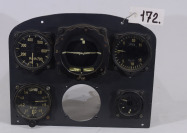 0172 Aero C-3 (Siebel 204) palubní deska – chybí jeden přístroj, ČR []