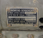 0407 FL 22574 Siemens Rudermaschine, Ju 88 He 177 Me 109 262 Flugzeugteil 110, original W-L []