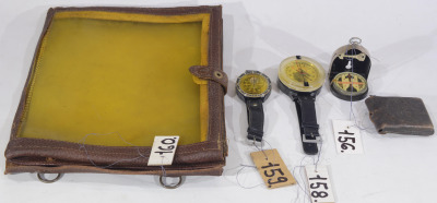 0159 German Luftwaffe Navigation Wrist Compass, original W-L