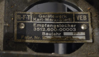 0027 Dálnopis Siemens T37g Empfangslocher 3512.600-0003 / NDR 1952 []