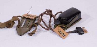 1231 Klíč Morse s kabelem k vysílačce, ČSSR