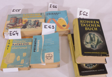 E66 Kniha, Příruční katalog elektronek, ČSSR