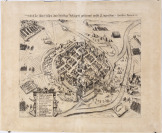 Mapa obléhání Plzně [Georg Keller (1568-1634)]
