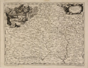 Mapa Moravského markrabství [Johann Andreas Pfeffel (1674-1748) Christ. Conrad Engelbrecht (1690-1730)]