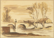 Brücke über den Fluss [Petr Dillinger (1899-1954)]