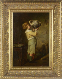 Boy with a Jug [Pierre Édouard Frere (1819-1886)]