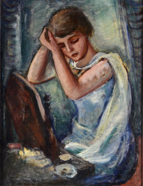 Dívka u zrcadla [František Srp (1895-1943)]
