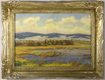 River Landscape [Jaroslav Panuška (1872-1958)]