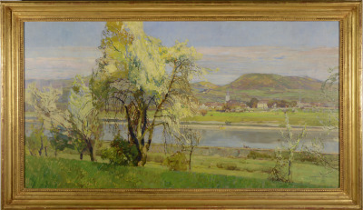 River Landscape [Jaroslav Šetelík (1881-1955)]