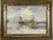 South-Bohemian Landscape [František Václav Ulšmíd (1903-1985)]