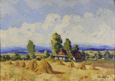 Haystacks [Josef Koudelka (1877-1960)]