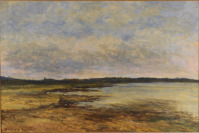 Landscape with a Pond [Erich Kaizr (1919-1980)]