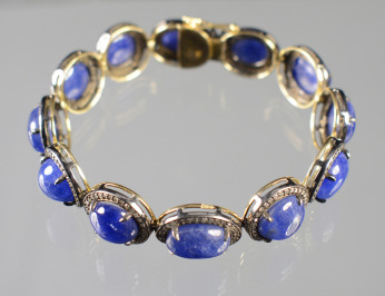 Bracelet with Saphires