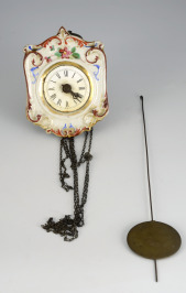 Painted Shield Clock