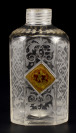 Bottle with a carving and a medallion []