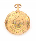 Gold Pocket Watch Verge Fusee [France, Paris, Berthoud]