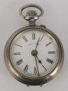Silver Pocket Watch with Alarm []
