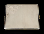 Silver Cigarette Case []