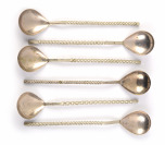 A Tray and Set of Spoons []