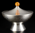 Art Deco Sugar Bowl [Moravia, Moravská Třebová, company František Bibus]