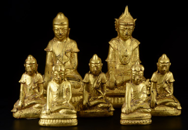 Domácí oltářní buddhistická božstva
