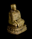 Figure of a Guru, probably the 5th Dalai Lama []