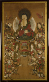 Obraz s motivem Buddhy léčitele Jakuši Njórai