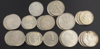 Soubor stříbrných pamětních mincí - 28 ks []