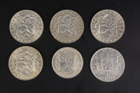 Soubor stříbrných pamětních mincí []