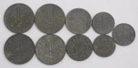 Soubor oběžných mincí - 9 ks []