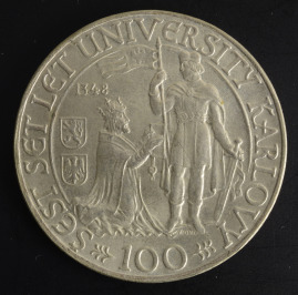 100 Kčs 600. výročí založení Univerzity Karlovy