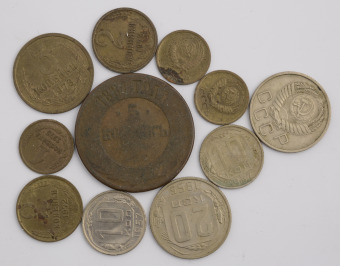 Soubor oběžných mincí - 11 ks