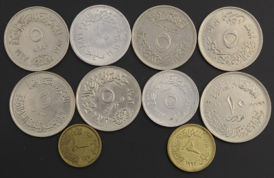 Soubor oběžných mincí - 10 ks