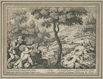 Cony Catching [Václav Hollar (1607-1677)]